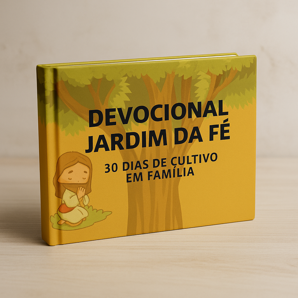 Livro - Devocional Jardim da Fé - 30 dias de Cultivo em Família